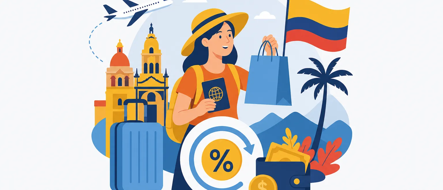 Comment se faire rembourser la TVA sur les achats effectués en Colombie?