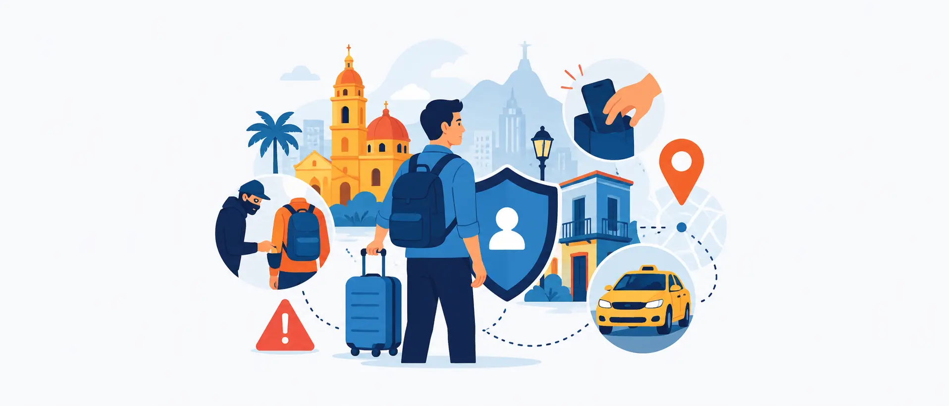 Les risques réels en matière de sécurité pour un expatrié en Colombie