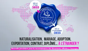 Modifications dans les procédures d'apostille en France