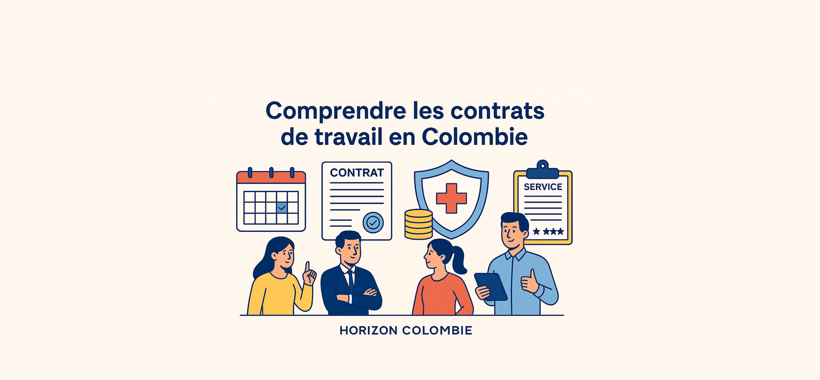 Travailler ou embaucher en Colombie : Comprendre les contrats de travail