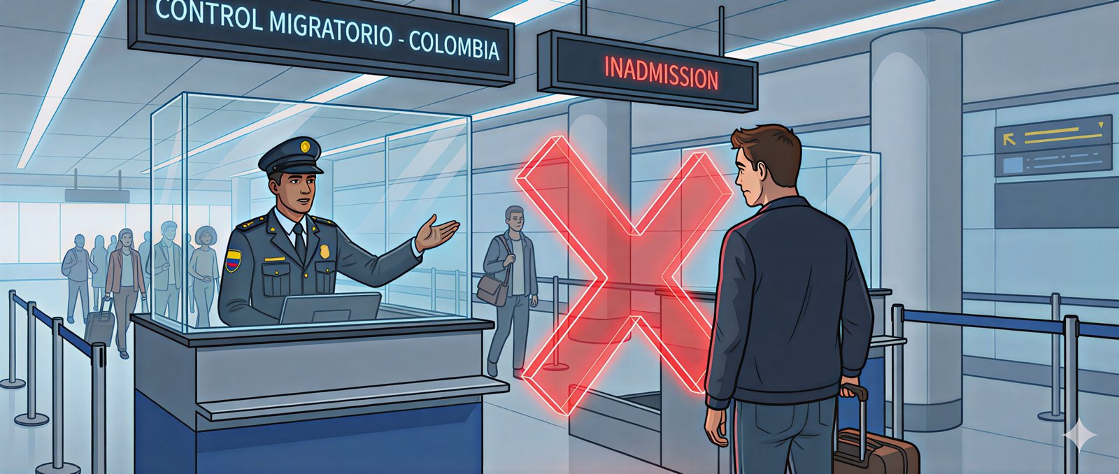 Inadmission en Colombie : pourquoi on peut vous refuser l’entrée même avec un visa