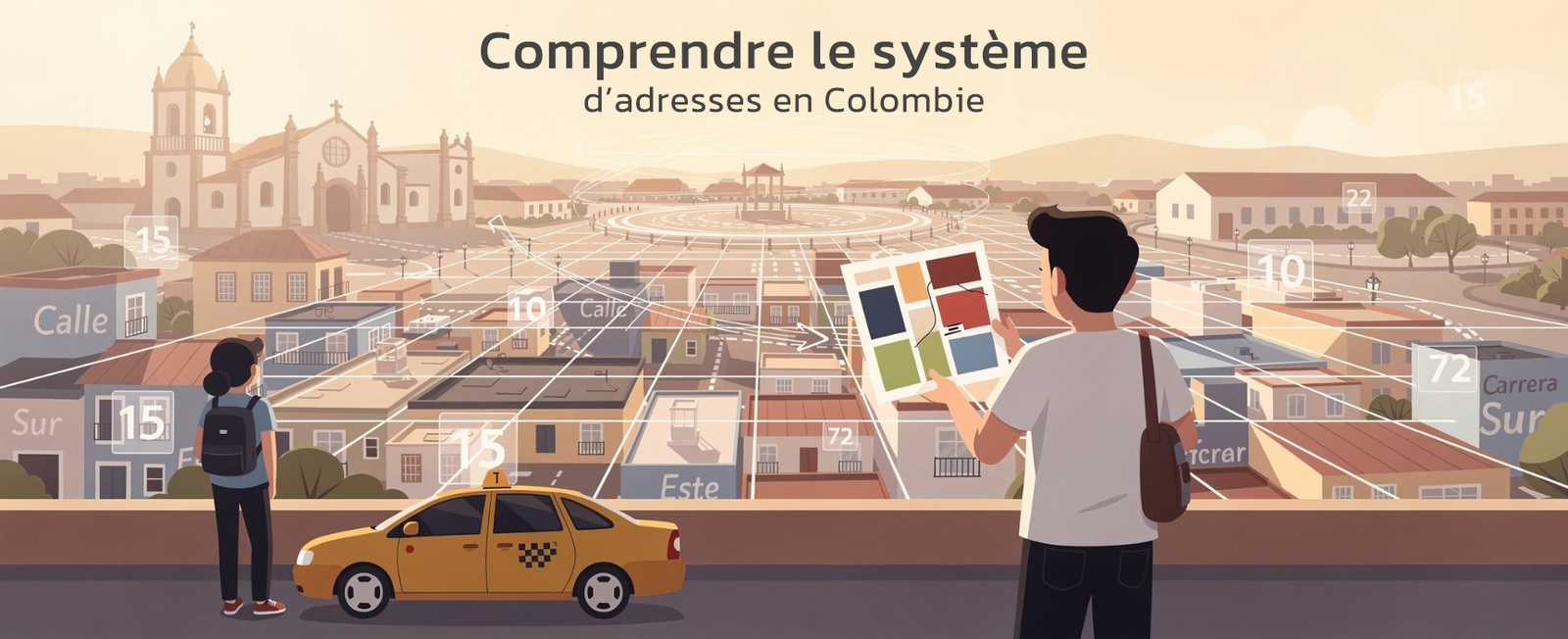 Comprendre le système d’adresses en Colombie : guide pratique pour expatriés